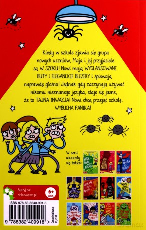 Szkolne szaleństwa. Tajna inwazja na szkołę - Pamela Butchart [KSIĄŻKA]