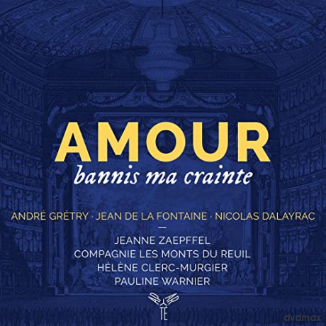 Les Monts Du Reuil Helene Clerc-Murgier Warnier Zaepffel: Amour Bannis Ma Crainte (digipack) [CD]
