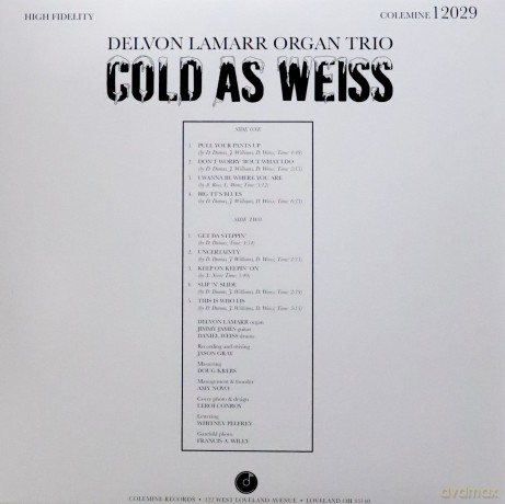 Delvon Lamarr Organ Trio: Cold As Weiss [Winyl]