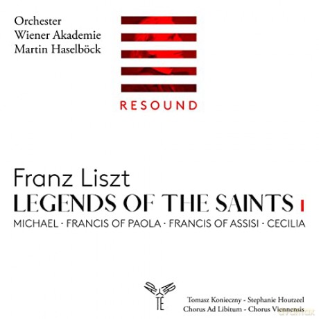Liszt: Legends Of The Saints Vol 1 Orchester Wiener Akademie Haselbock Konieczny Houtzeel (digipack) [CD]