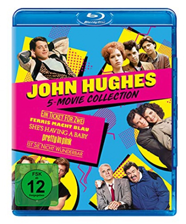 John Hughes: 5 Movie Collection: Planes, Trains & Automobiles | Ferris Bueller's Day Off | She's Having a Baby | Pretty in Pink | Some Kind of Wonderful [Blu-Ray]