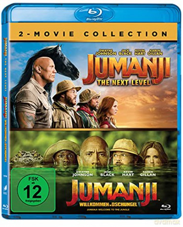 Jumanji: Welcome to the Jungle / Jumanji: The Next Level (Jumanji: Następny poziom / Jumanji: Przygoda w dżungli) [2xBlu-Ray]