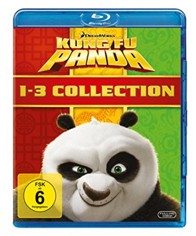 Kung Fu Panda 1-3 [3xBlu-Ray]