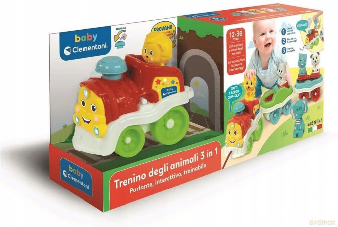 Interaktywny Pociąg ze Zwierzątkami