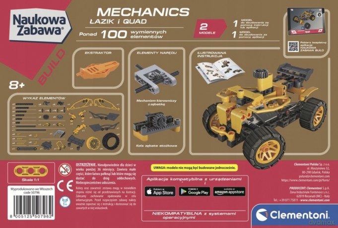 Laboratorium Mechaniki - Łazik i Quad