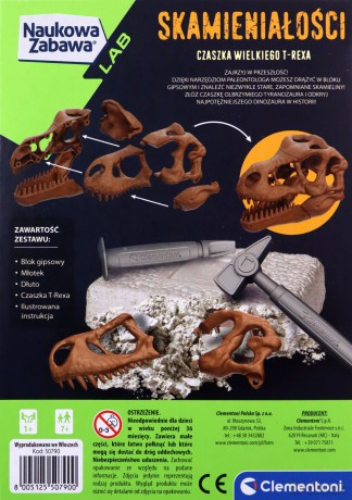 Skamieniałości - Czaszka T-Rexa