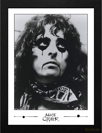 ALICE COOPER - Plakat w ramie Black and White Photo (30x40)