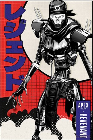 APEX LEGENDS - Plakat Revenant Manga (91.5x61)