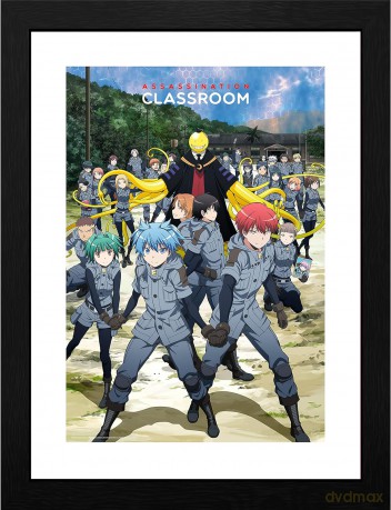 ASSASSINATION CLASSROOM - Plakat w ramie 3-E Class (30x40)