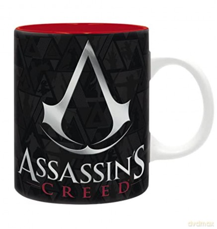 ASSASSINS CREED - Kubek - 320 ml - Crest black & red