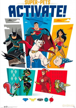DC COMICS - Plakat League of Superpets Activate (91.5x61)