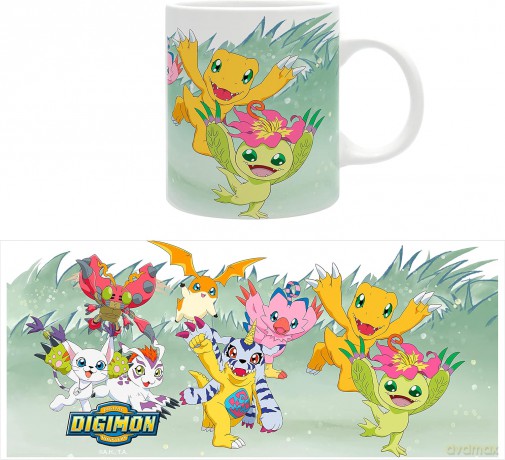 DIGIMON - Kubek - 320 ml - Departure
