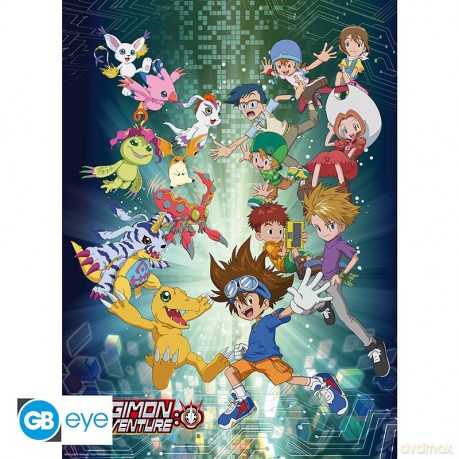 DIGIMON - Plakat Digi-World (52x38)