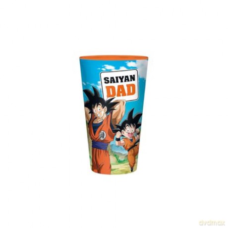 DRAGON BALL SUPER - Large Szklanka - 400ml - SAIYAN DAD