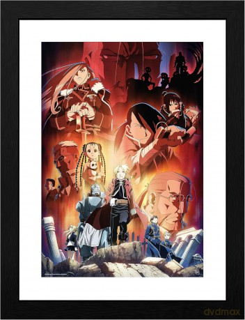 FULLMETAL ALCHEMIST - Framed print Key Art (30x40)