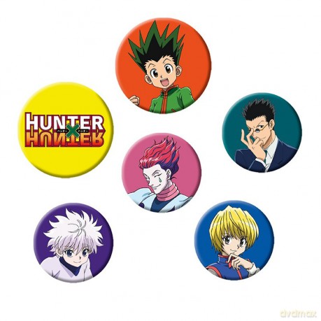 HUNTER X HUNTER - Przypinka Pack - Characters