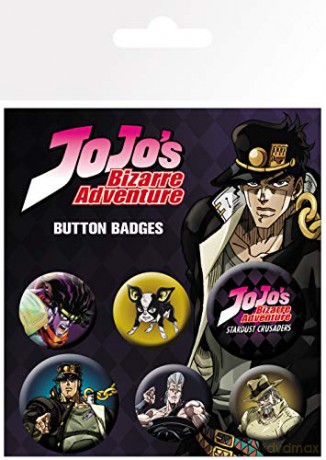 JOJOS BIZARRE ADVENTURE - Przypinka Pack - Characters