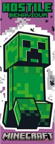 MINECRAFT - Door Plakat - Creeper (53x158)