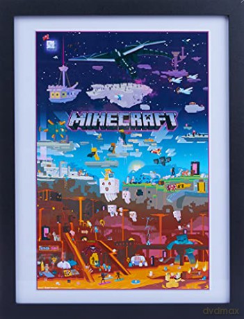 MINECRAFT - Framed Print World Beyond (12x16)
