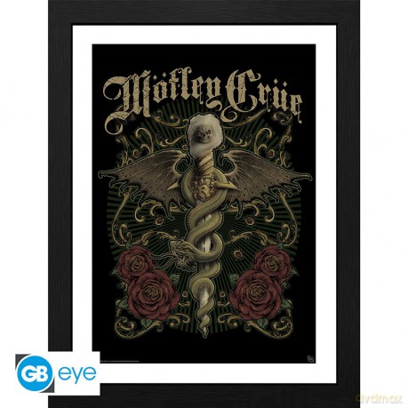 MOTLEY CRUE - Plakat w ramie Exquisite Dagger (30x40)
