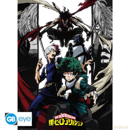 MY HERO ACADEMIA - Plakat Stain vs students (52x38)