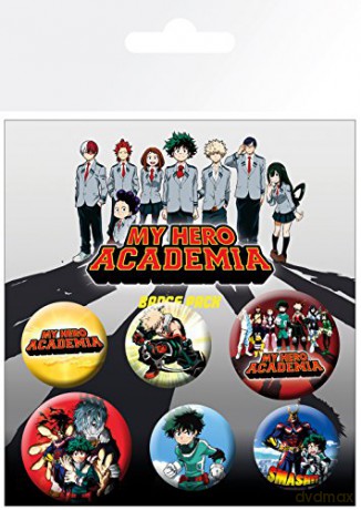 MY HERO ACADEMIA - Przypinka Pack - Mix