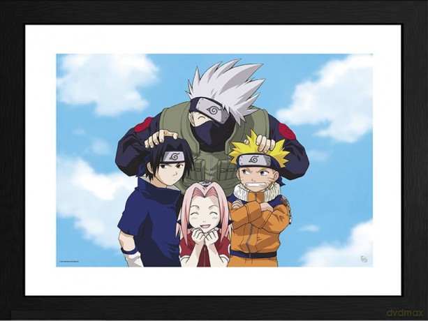 NARUTO - Plakat w ramie Photo Team 7 (30x40)