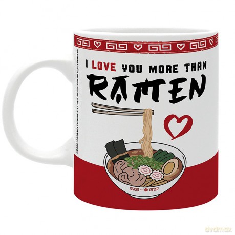 NARUTO SHIPPUDEN - Kubek 320ml - I LOVE YOU MORE THAN RAMEN