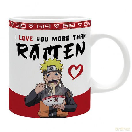 NARUTO SHIPPUDEN - Kubek 320ml - I LOVE YOU MORE THAN RAMEN
