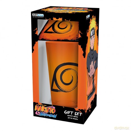 NARUTO SHIPPUDEN - Pck Szklanka + Coaster