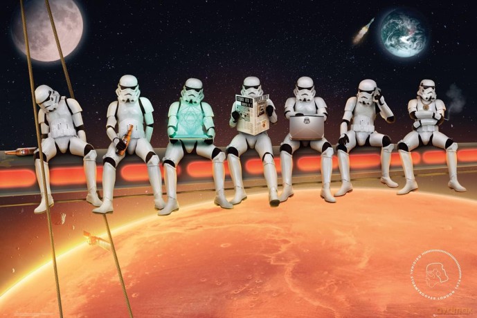 ORIGINAL STORMTROOPER - Plakat On Girders (91.5x61)