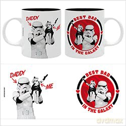 ORIGINAL STORMTROOPERS - Kubek 320ml - BEST DAD IN THE GALAXY