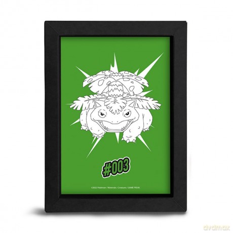 POKEMON - Frame Kraft 15*20 cm - POP Color - Venusaur