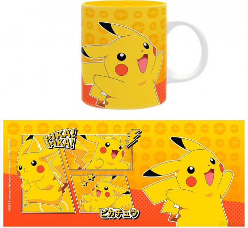 POKEMON - Kubek - 320 ml - Comic Strip