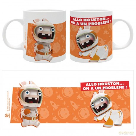 RAVING RABBIDS - Kubek 320 ml - ASTRONAUT