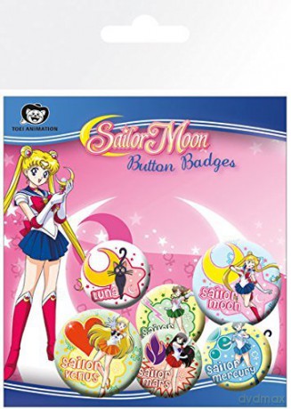 SAILOR MOON - Przypinka Pack - Mix