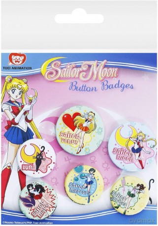 SAILOR MOON - Przypinka Pack - Mix