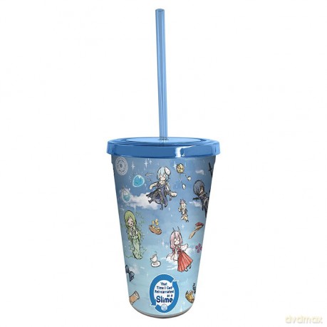 SLIME - Tumbler with straw - 470ml - Graff Art