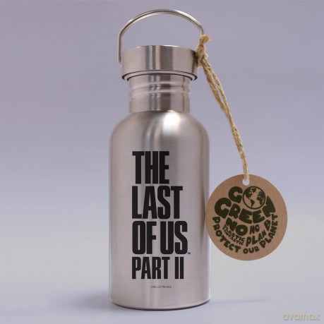 THE LAST OF US 2 - Butelka turystyczna ze stali nierdzewnej - Logo