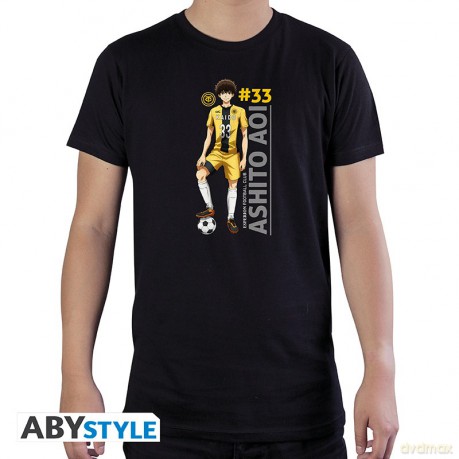 AO ASHI - Tshirt Ashito Aoi #33 man SS black - basic