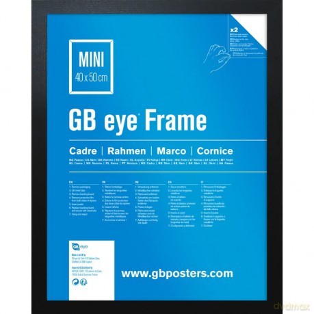 GBEYE - MDF Black Frame - Mini - 40 x 50 cm