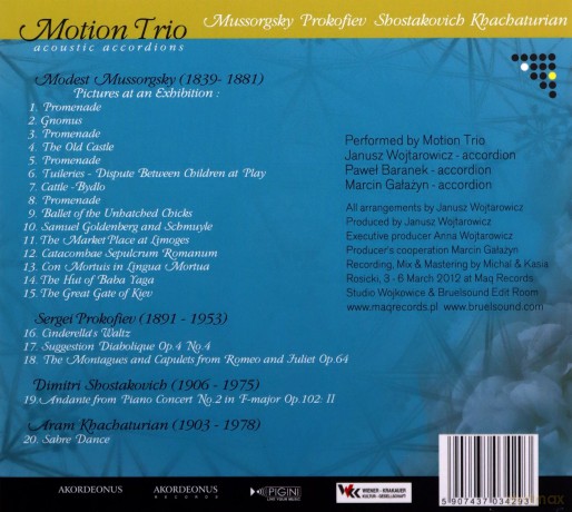 Motion Trio: Motion Trio [CD]