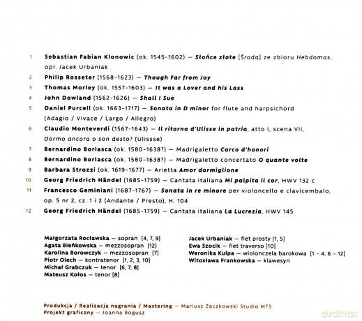 Witosława Frankowska: Navigare [CD]
