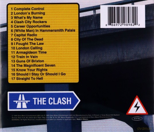 The Clash: The Clash - from Here to Eternety Live [CD]