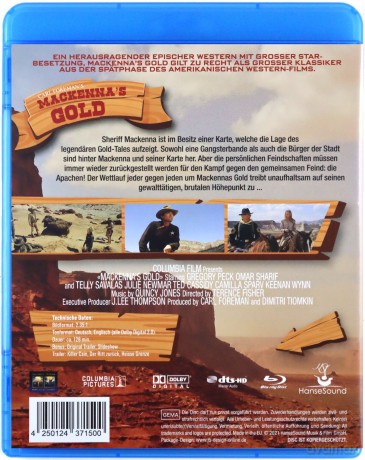 Mackenna's Gold (Złoto Mackenny) [Blu-Ray]