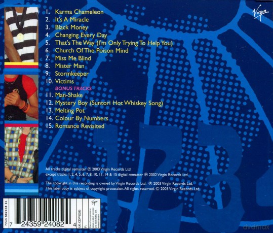 Culture Club: Colour By Numbers (Remastered) [CD]
