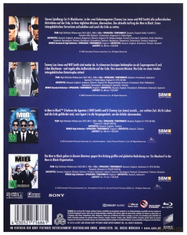 Men in Black 1-4 [4xBlu-Ray]