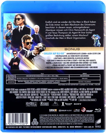 Men in Black 1-4 [4xBlu-Ray]