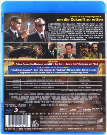 Men in Black 1-4 [4xBlu-Ray]