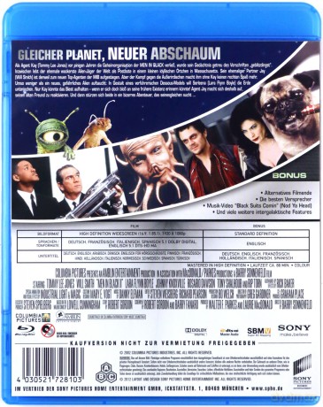 Men in Black 1-4 [4xBlu-Ray]
